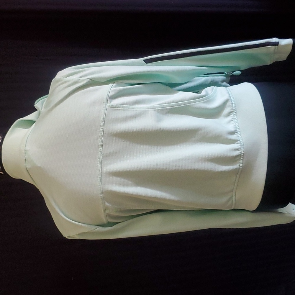 Adidas mint green with black detailing jacket Size Medium - Picture 4 of 11